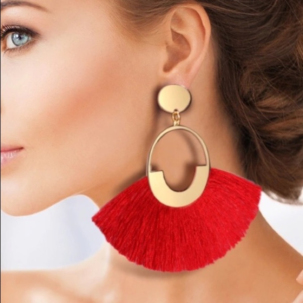 2 Pair/$13 Large Fringe Earrings